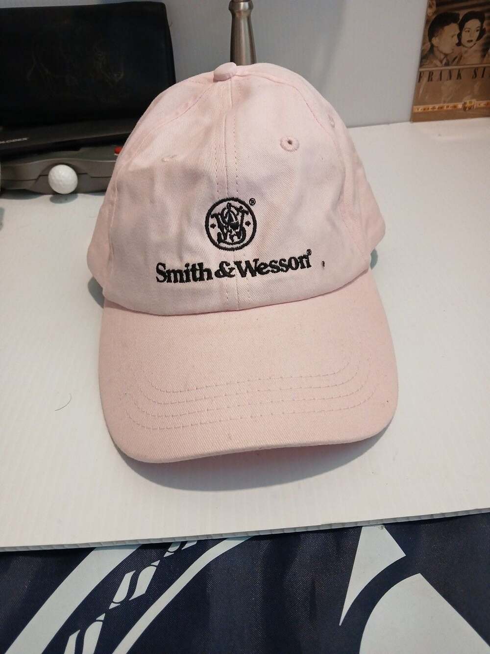 Smith & Wesson Baseball Cap Pink Cotton Adjustable